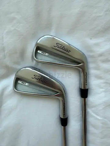 Titleist T150 2023-2025 4 & 5 iron, stiff KBS Tour V 110 gram shaft, 1/2 inch longer.