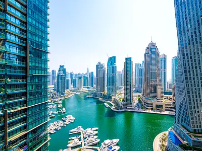 Full Marina View | Two Parking Spaces | Furnished
