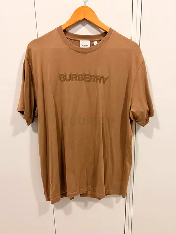Burberry Logo T-Shirt in Brown