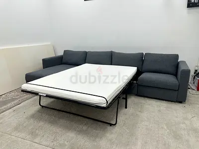 Selling IKEA vimle grey color lshape 4 seater sofabed