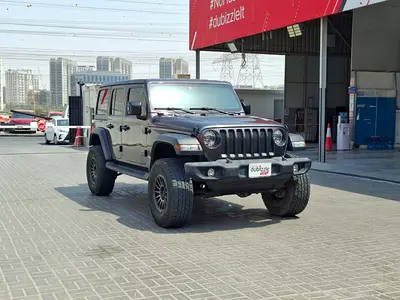 AED 1672/month | 2021 Jeep Wrangler Unlimited Sport | GCC Specs | Ref#416409