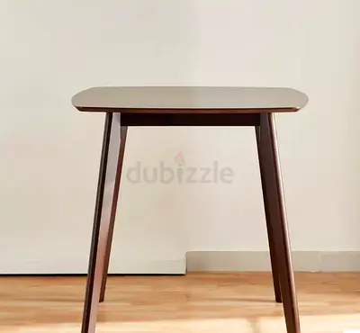 Nordic 4 seater high table - dark wood (Demounted - can fit in car)