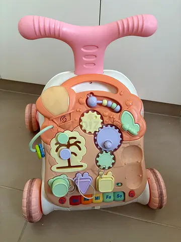 Baby walker and table 2/1