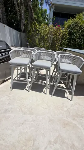 Excellent condition Al Huzaifa bar Chairs