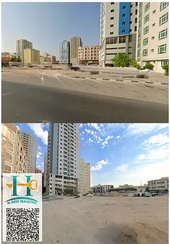 أرض سكنية تجارية للبيع في عجمان الموقع / النعيمية 1 - قطعة الأرض الثانية من شارع الكويت المساحة / 10,595 قدم مربع تصريح / G+15