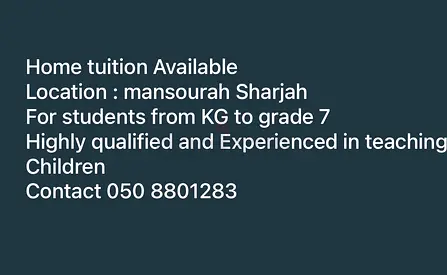 Home Tuition
