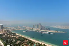 Sea and Palm View | Spacious Balcony