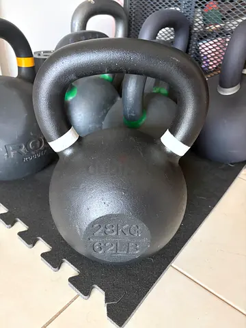 28kg 62lb Cast Iron Kettlebell