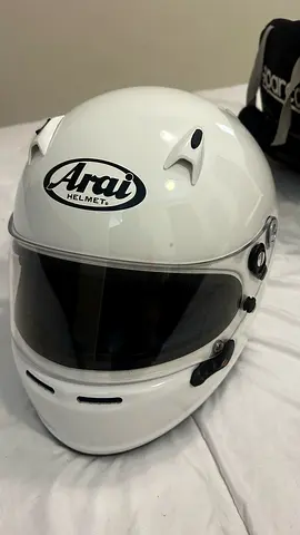 Arai SK-6 karting helmet - immaculate condition, almost new, size XL