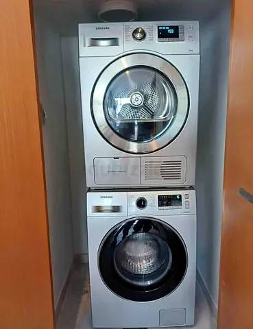 Free Delivery- SAMSUNG New Model 8KG Washer 8KG 💯 Dryer Separate Set 60x60 cm