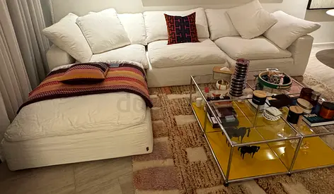 Selling marina home luscious linen fabric sofa