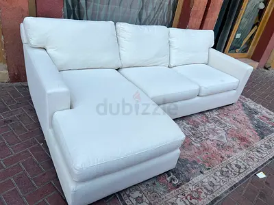 Crate&barrel axis feather filled sofa