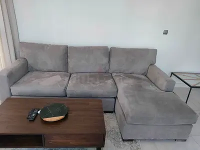 Brand New condition crate&barrel lshape sofa
