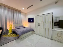 Luxury second-occupancy studio with separate kitchen and open view. Fully furnished. ✨ Ajman, Al N