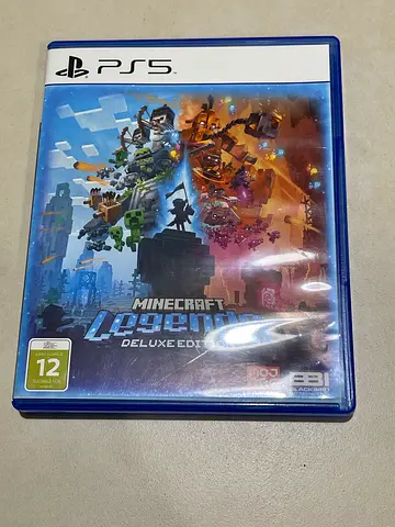 Minecraft Legends deluxe edition PS5 disc.