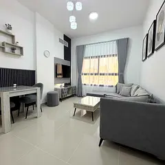 1BHK Fully Furnished for monthly rent in Ajman, Corniche area, near Ship Roundabout ✔️ Includes