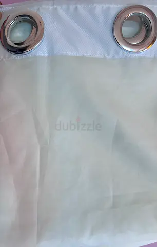 Off White Sheer Eyelet Curtains