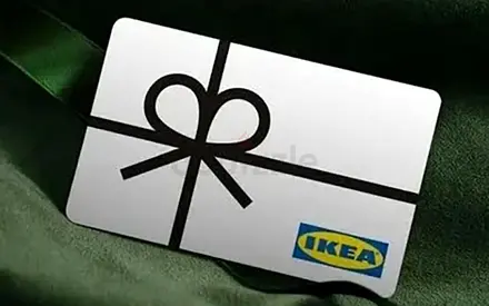 IKEA Gift Card 10% Discounted -AED balance on card (physical) - Great for home purchases -Worth 1195