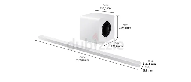 Samsung HW S811GD soundbar with sub