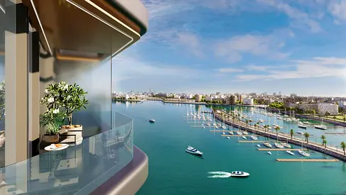 Waterfront 1BR Apartment | Nautica One | Marina & Sea Views