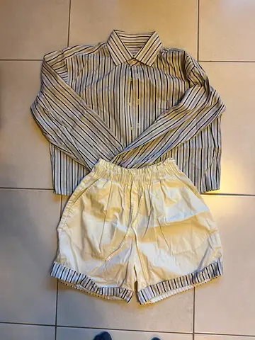 Women's Guy Laroche striped long-sleeved Coord