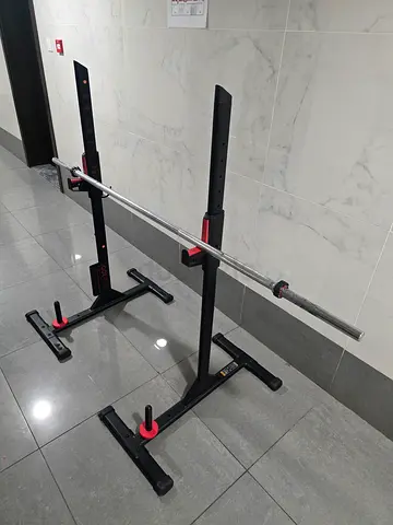 Rack with Barbell