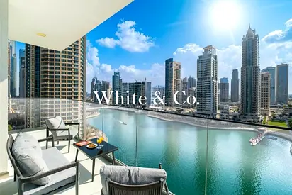 Furnished | Full Marina View |Luxury Bldg