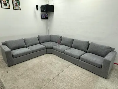 Brand New condition crate&barrel corner sofa
