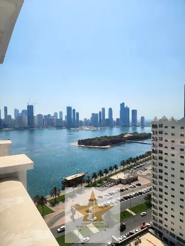 🌊💎 Hotel-Style Luxury Living | 2BR Apartment with Free AC, Gym & Pool – First Line Sharjah Cornic