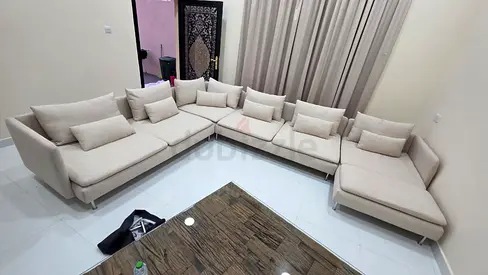 Beige Color IKEA Sodhremn Corner ushape sofa Beige