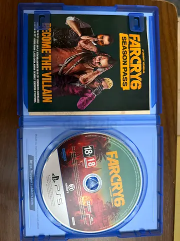 Far Cry 6 (PS5) disc with season pass insert - good condition