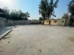 20k Sqft Corner Yard 50kW Power in Al Sajaa