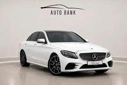MERCEDES C200 - MODEL 2020 - GCC SPECS - NO ACCIDENT - FULL SERVICE HISTORY