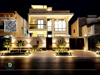 For sale: Modern villa 5BR , including AC, in Al-Helio 2 . Freehold . Bank financing