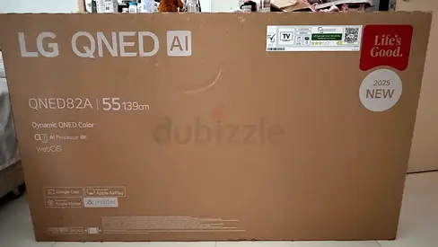 LG QNED82A 55-inch 4K QNED TV (brand new in box)