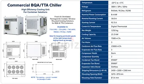 Boba Tea Upright Chiller