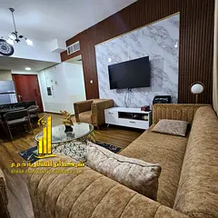✨ Luxury apartment for monthly rent, one bedroom and a hall with an open view, fully furnished wit