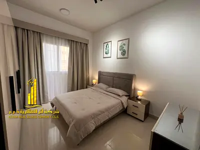 Luxurious one-bedroom apartment in Ajman - Al Jurf 2 - next to Al Aqsa School - furnished with hote