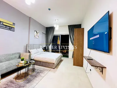 Luxury Studio | Fully Furnished | High Quality | Near to Mall & Exit | Stunning Interior | Book Now!