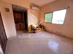 Bachelor studio apartment for annual rent in Al Butinah Spacious with a separate kitchen and energy 