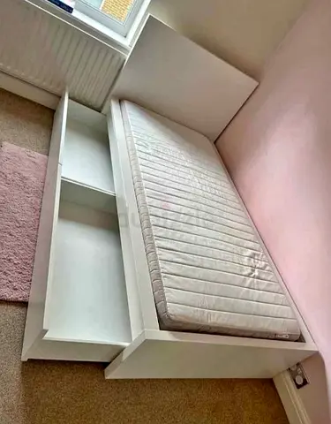Ikea Single Bed with mattress available in perfect condition