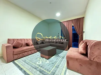 شقة غرفتين وصالة للإيجار في النعيمية عجمان