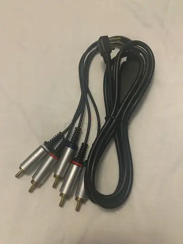 Used 3.5 mm to 4 RCA PSP Cable - Good Working Condition