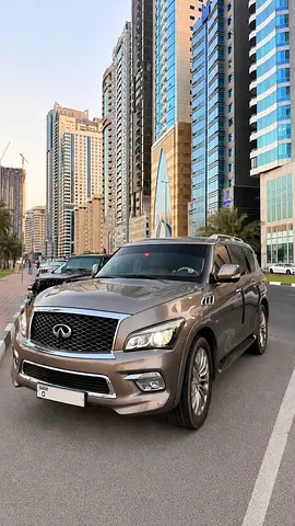 Infiniti QX80 Luxury 2016 - GCC Specs - Excellent Condition