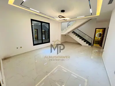 Villa for sale | ajman| al helio2 area | 4 master rooms, majlis, 2 halls, maid room| freehold | 0 registration fees | negotiable price.