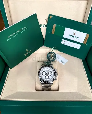 Rolex Daytona Panda White dial 1:1 Clone With Box And Bag