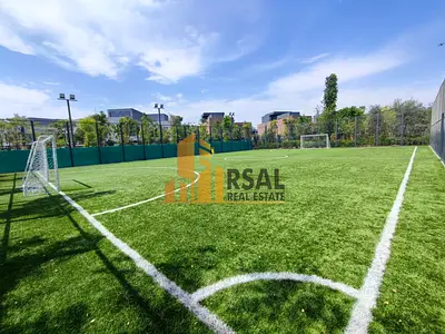 3 Bedrooms Villa for Rent in Sendian | Maid Room | Closed kitchen equipped with a washing machine a