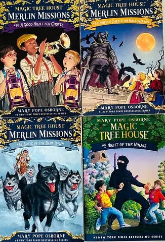 Magic Tree House Merlin Missions and Original Series Books Collection
