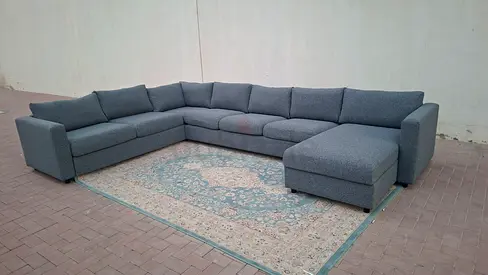 Modern L-Shape Sofa Bed with Storage – Comfortable and stylish design for your living room. It can b