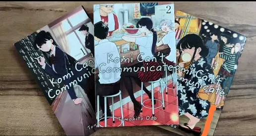 Komi Can't Communicate Volumes 1-3 (English Manga) - Good Condition